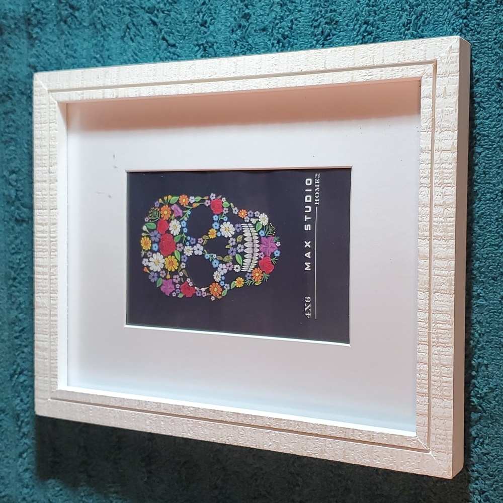 4x6 white photo frame